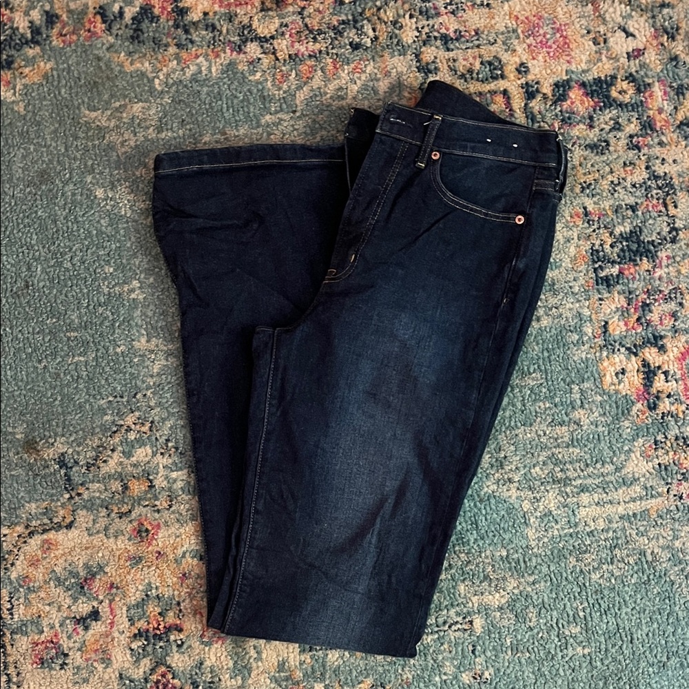 Dark Blue Denim Jeans
